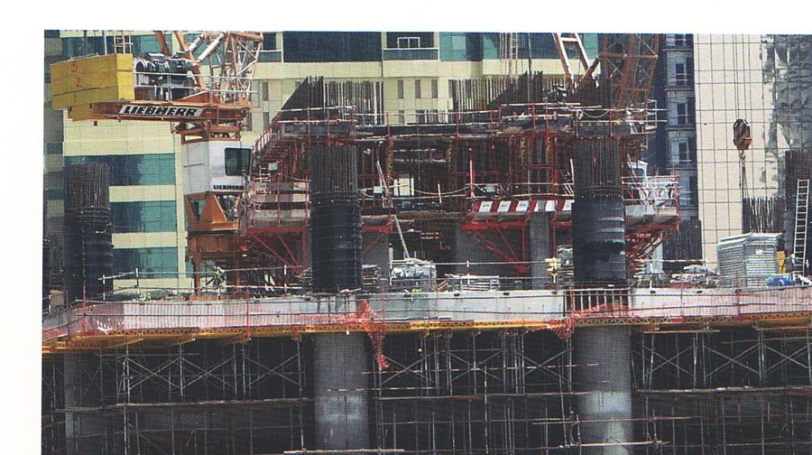 A construction view
